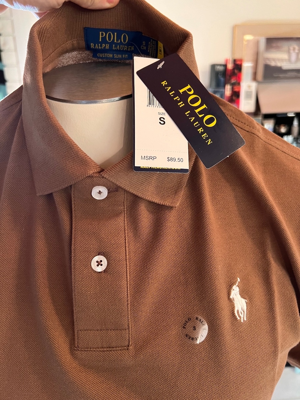 Men’s Ralph Lauren polo collar shirts medium - Picture 2 of 4